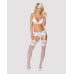 Obsessive 810-SEG-2 3 pcs set white L/XL