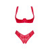 Obsessive Lacelove cupless 2-pcs set XS/S