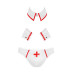 037 SET GREGORY white S/M - Passion