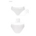 Трусики з прозорою вставкою Passion PS006 PANTIES white, size M