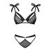 Obsessive Obsessivia 2-pcs set black L/XL