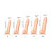 Реалістичний фалоімітатор Strap-On-Me Sliding Skin Realistic Dildo Vanille - L, ефект рухливої шкіри