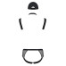 038 SET JOHN black L/XL - Passion