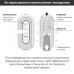 Мастурбатор Tenga Flip Zero GRAVITY White, змінна інтенсивність стимуляції, розкладний