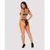 Obsessive Obsessivia 2-pcs set black L/XL