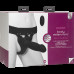 Набір для страпону з вібрацією Doc Johnson Body Extensions - BE Naughty - Black (м'ята упаковка)
