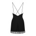 Obsessive Bella Rou chemise & thong M/L