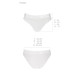 Трусики з прозорою вставкою Passion PS006 PANTIES white, size XL