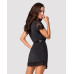 Obsessive 810-PEI-1 peignoir black XXL