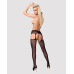 Obsessive Garter stockings S307 black XL/XXL